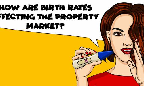 Why are birth rates falling, and why property prices might be playing a part?
